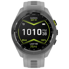 GARMIN APPROACH S70 GPS BLACK CERAMIC BEZEL 42MM WITH GRAY BAND