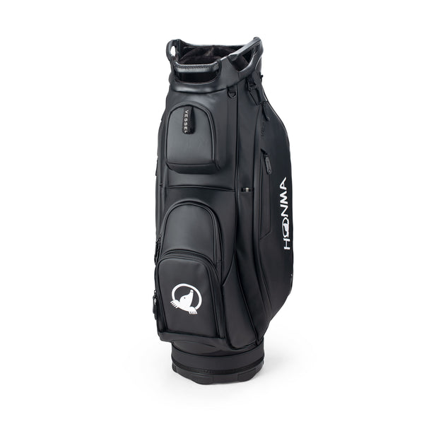 VESSEL & HONMA LUX CART BAG 7-WAY MATTE BLACK - Par-Tee Golf