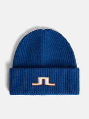 J.LINDEBERG FW23 BUTE BEANIE BLUE