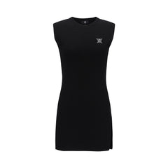 ANEW S22 WOMEN WOPS-TYPE VT SWEATER DRESS BLACK