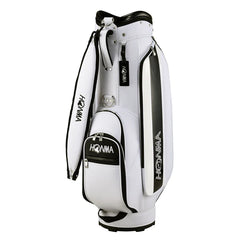 HONMA CADDIE BAG 9IN WHITE/BLACK CB12310-0102