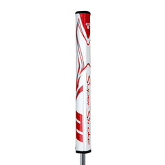 SUPERSTROKE ZENERGY FLATSO 2.0 PUTTER GRIP White Red