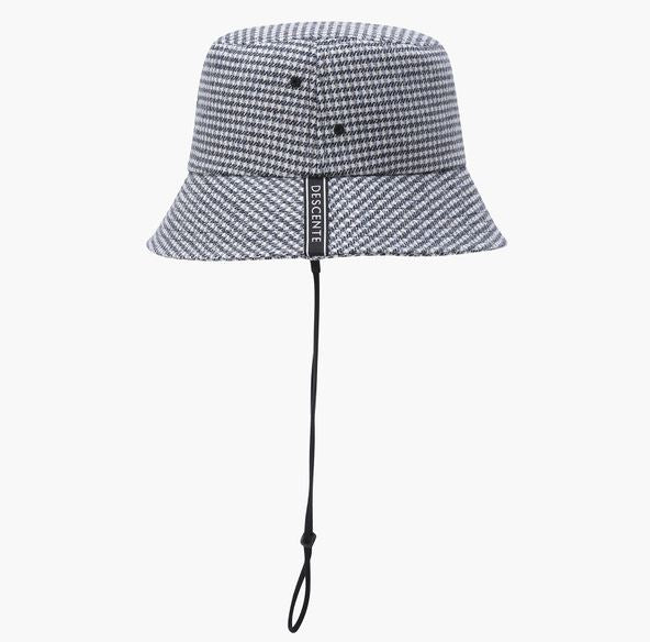 DESCENTE 23FW INITIAL LETTERING BUCKET HAT