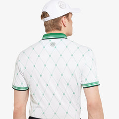GALVIN GREEN Men Miguel Breathable Short Sleeve Golf Shirt
