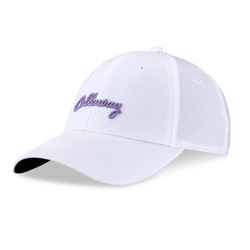 CALLAWAY 2024 WOMEN'S STITCH MAGNET ADJUSTABLE HAT White Lavender