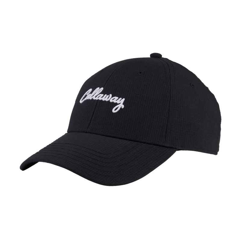 CALLAWAY 2024 WOMEN'S STITCH MAGNET ADJUSTABLE HAT Black White