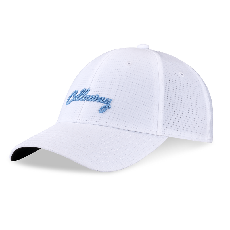 CALLAWAY 2024 WOMEN'S STITCH MAGNET ADJUSTABLE HAT White Blue Sky