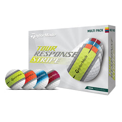 TAYLORMADE 2022 TOUR RESPONSE STRIPE GOLF BALLS MULTI PACK ZC