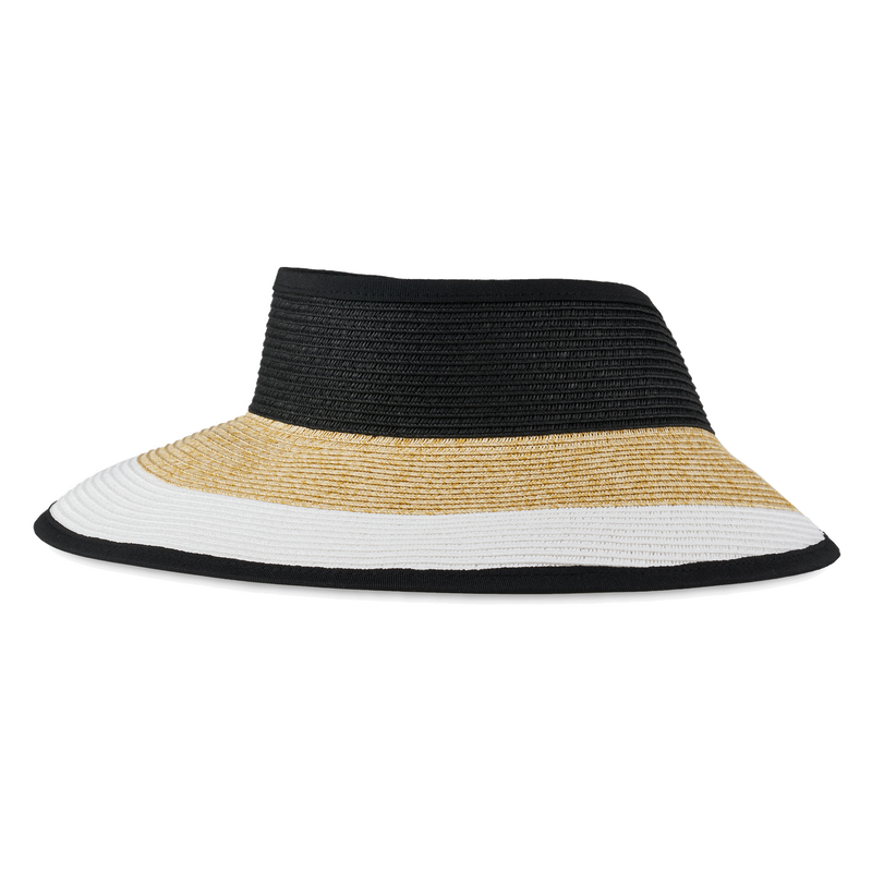 CALLAWAY 2024 WOMEN'S ALLURE VISOR Black Natural White