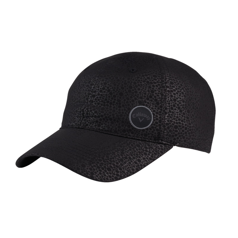 CALLAWAY 2023 WOMEN'S HIGHTAIL HAT Black Metallic Micro