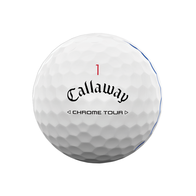 CALLAWAY 2024 CHROME TOUR TRIPLE TRACK GOLF BALLS DOZEN PACK