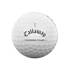 CALLAWAY 2024 CHROME TOUR TRIPLE TRACK GOLF BALLS DOZEN PACK