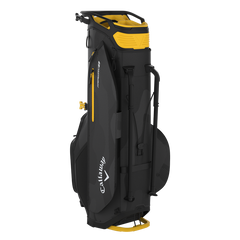 CALLAWAY 2024 FAIRWAY + STAND BAG (BLACK CAMO/GOLDENROD)