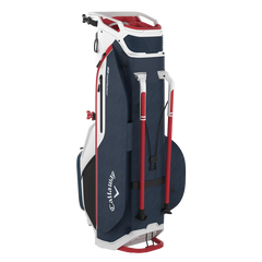 CALLAWAY 2024 FAIRWAY + STAND BAG (WHITE/NAVY HOUNDS/RED)