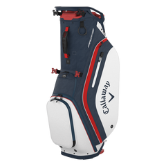 CALLAWAY 2024 FAIRWAY 14 STAND BAG (NAVY HOUNDS/WHITE/RED)