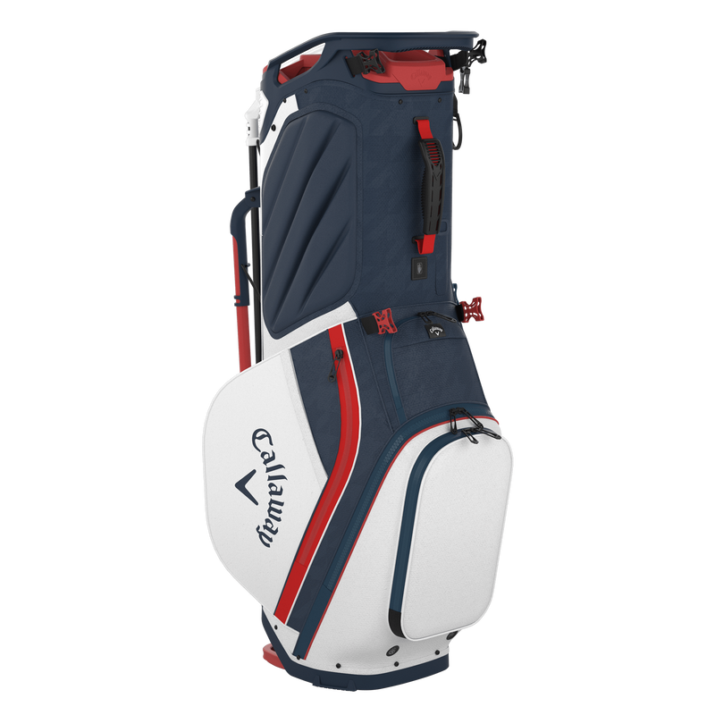 CALLAWAY 2024 FAIRWAY 14 STAND BAG (NAVY HOUNDS/WHITE/RED)