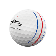 CALLAWAY 2024 CHROME TOUR X TRIPLE TRACK GOLF BALLS DOZEN PACK