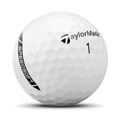 TAYLORMADE 2024 SPEED SOFT GOLF BALLS DOZEN PACK ZC