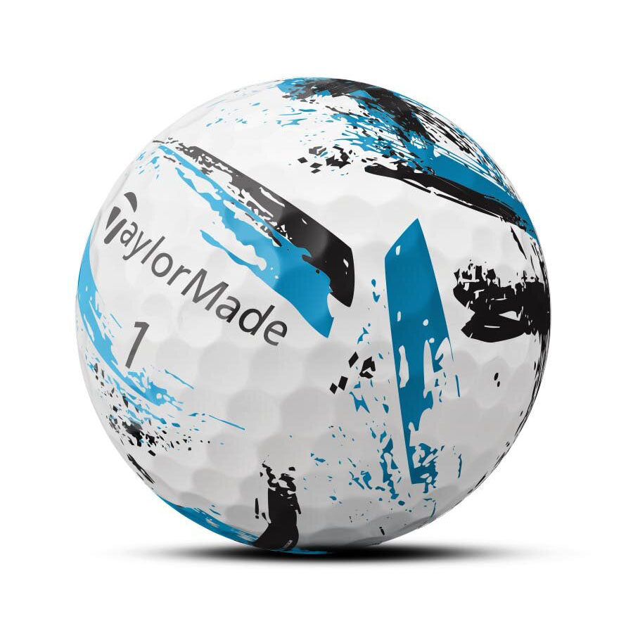 TAYLORMADE 2024 SPEED SOFT INK GOLF BALLS DOZEN PACK (BLUE)