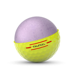 TITLEIST 2024 TRUFEEL GOLF BALLS DOZEN PACK (YELLOW)