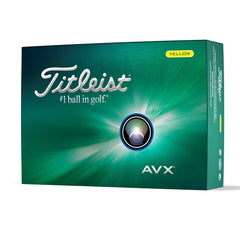 TITLEIST 2024 AVX GOLF BALLS DOZEN PACK (YELLOW)