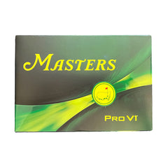 TITLEIST MASTERS GOLF BALLS PRO V1 DOZEN