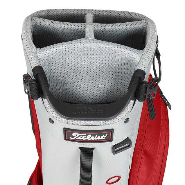 TITLEIST PLAYERS 5 STAND BAG GRAY/RED/WHITE - Par-Tee Golf