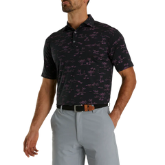 FOOTJOY 23SS MEN Tropic Golf Print Lisle Self Collar