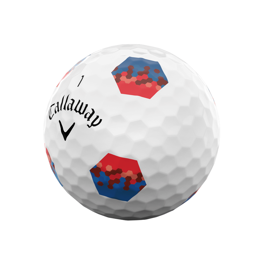 CALLAWAY 2023 CHROME SOFT GOLF BALLS RED/BLUE TRUTRACK - Par-Tee Golf