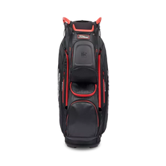 TITLEIST CART 15 STADRY CART BAG BLACK/BLACK/RED