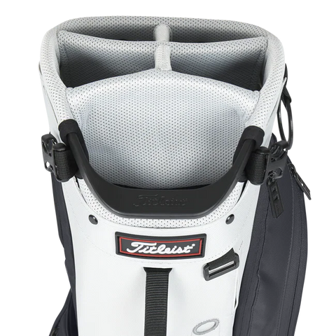 TITLEIST Players 5 Stand Bag White/Charcoal/Gray - Par-Tee Golf