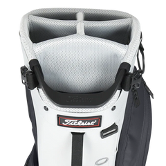 TITLEIST PLAYERS 5 STAND BAG WHITE/CHARCOAL/GRAY