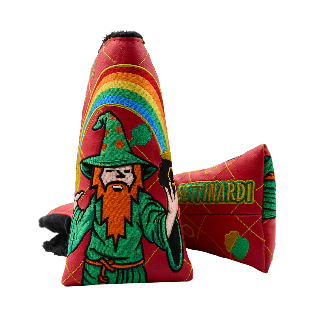 Bettinardi 2025 St. Patrick's Day Charmed Wizard Blade Putter Headcover