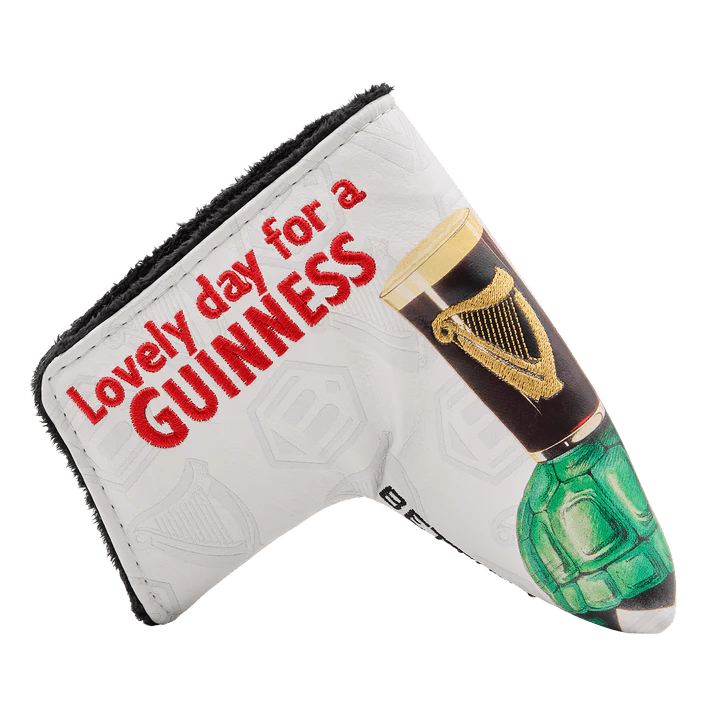 Bettinardi x Guinness 2025 Lovely Day for a Guinness Tortoise Blade Putter Headcover