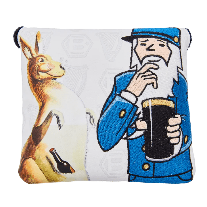 Bettinardi x Guinness 2025 Lovely Day for a Guinness Kangaroo Center Shafted Mallet Putter Headcover