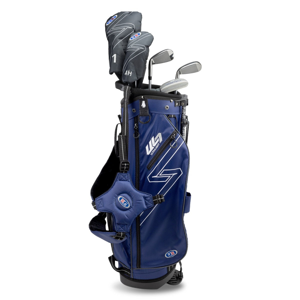 US KIDS UL7 54" 5 Club Stand Set, All Graphite with Golf Bag