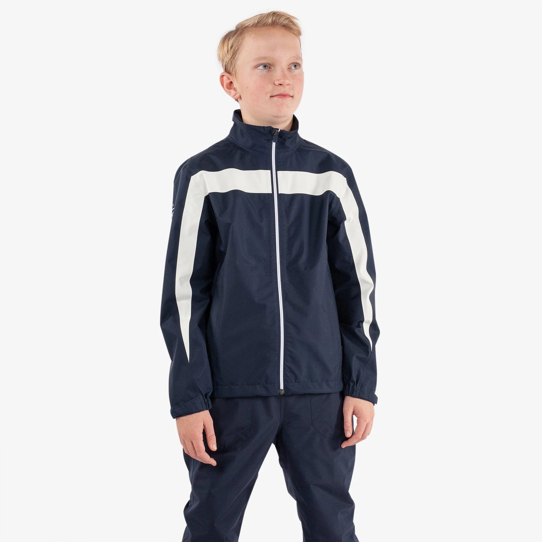 GALVIN GREEN JUNIOR'S ROBERT WATERPROOF JACKET Navy White