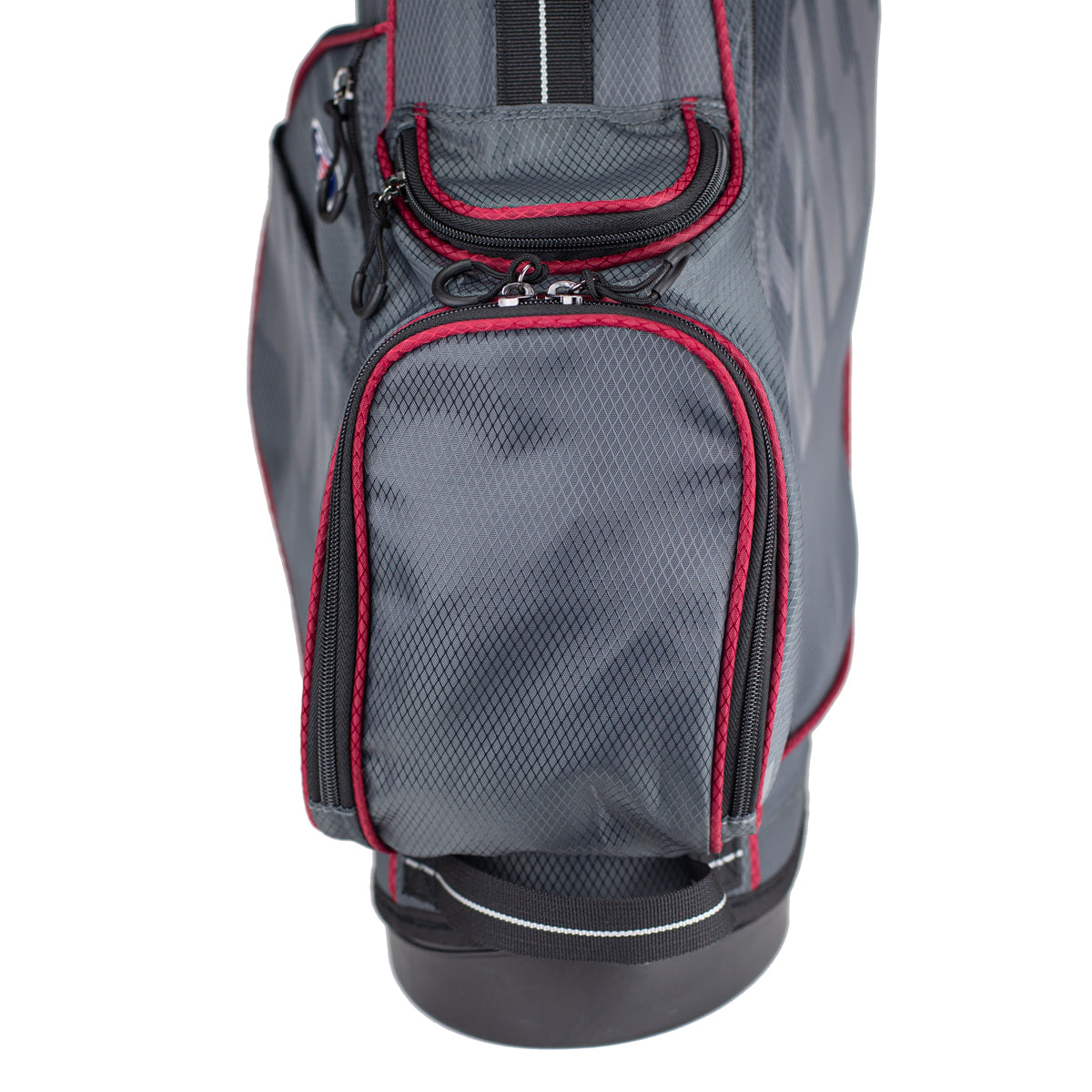 US KIDS UL60 5-CLUB STAND SET GREY/MAROON BAG