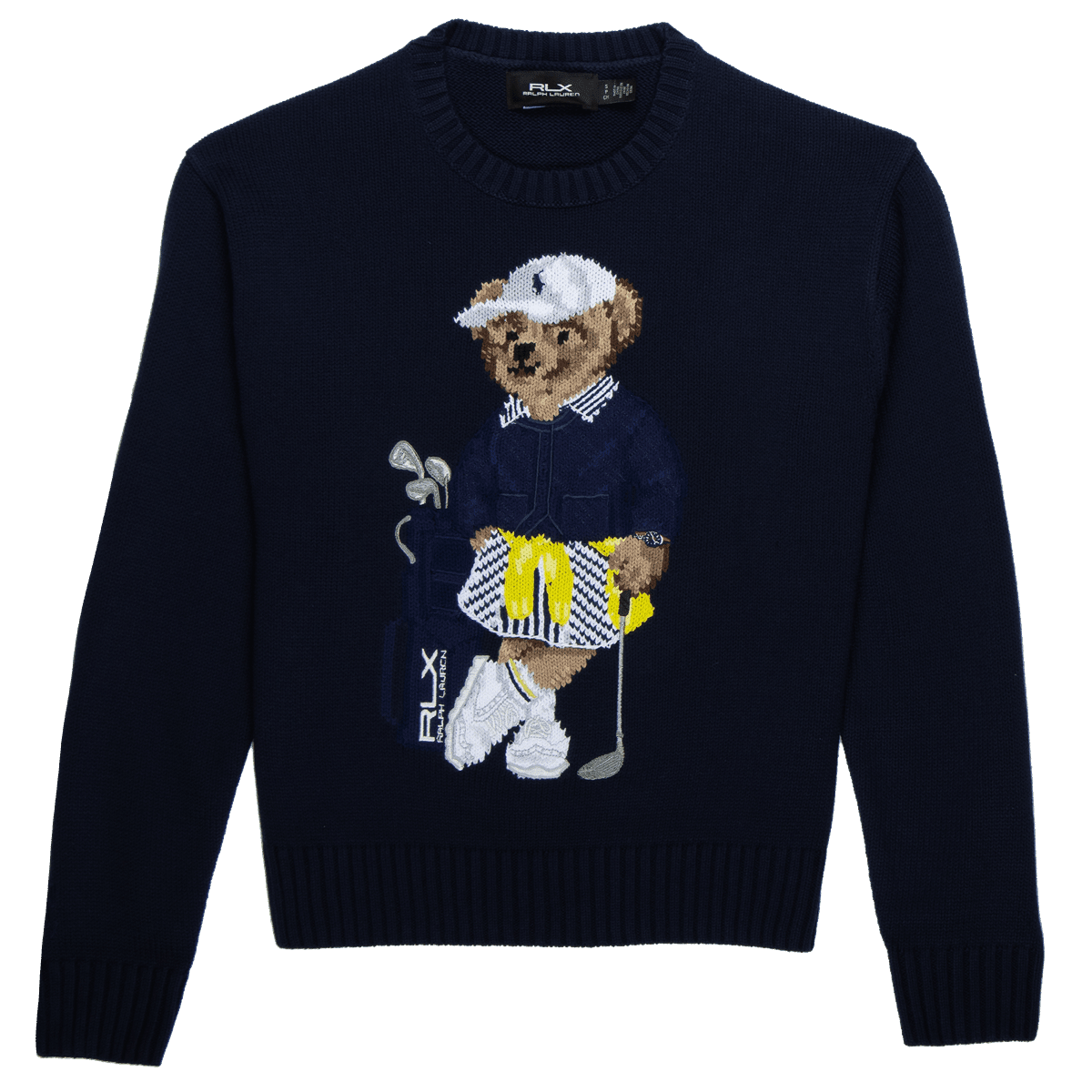 Ralph Lauren RLX Women Polo Bear Crewneck Sweater