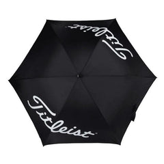 TITLEIST TOUR SGL CANOPY UMBRELLA BLACK/WHITE