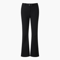 DESCENTE 23FW WOMEN BONDING BOOTSCUT PANTS BLACK