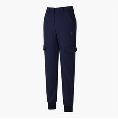 DESCENTE 23FW WOMEN BOTTOM RIB DETAIL JOGGER PANTS