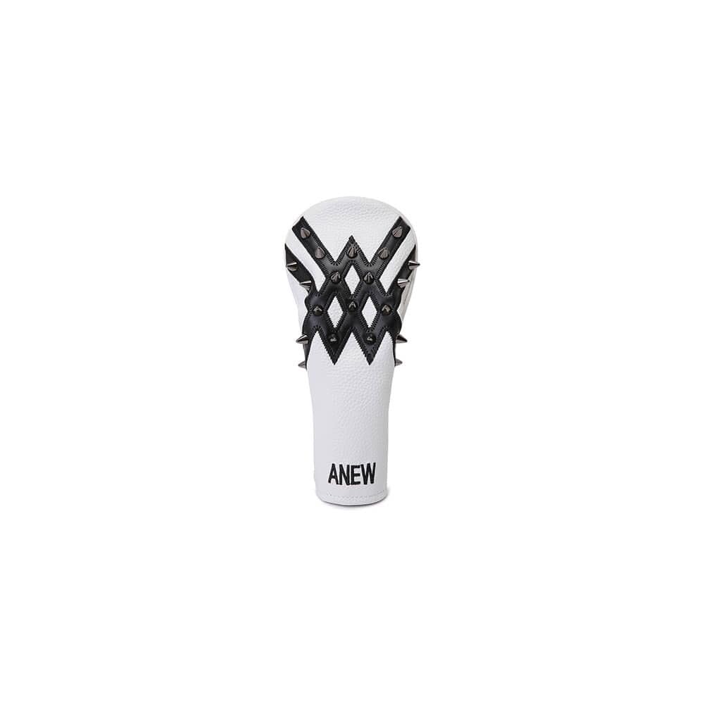ANEW LOGO LINE STUD UTILITY COVER WHITE ONE SIZE