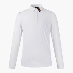 DESCENTE 23SS MEN SPIRIT COOLING LONG SLEEVE SHIRT OFF WHITE