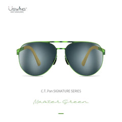 USWING C.T. PAN SUNGLASSES GREEN