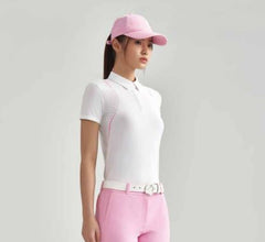 HONMA 23SS WOMEN CONTRAST SHORT SLEEVES POLO