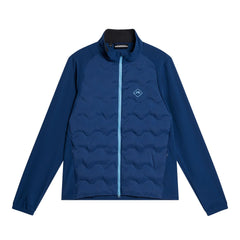 J.LINDEBERG FW23 MEN DEXTER HYBRID JACKET ESTATE BLUE