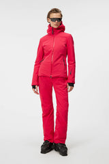 J.LINDEBERG WOMEN HALO JACKET ROSE RED