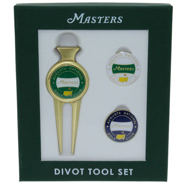 MASTERS DIVOT TOOL & 2 BALL MARKER