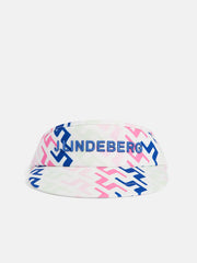 J.LINDEBERG 23SS VIKTOR PRINT VISOR PINK PAINTED BRIDGE ONE SIZE